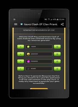 💎 Gems Of COC Prank screenshot 10