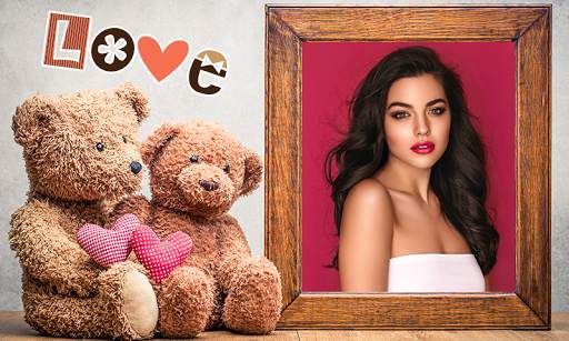 Teddy Bear Photo Frames 2 تصوير الشاشة