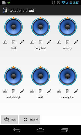 Acapella Droid Free screenshot 2