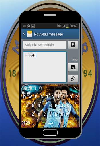 New keyboard for manchester city screenshot 3