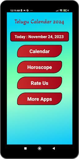 Telugu Calendar 2024 2 تصوير الشاشة