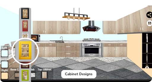 Kitchen Color Selection - 3D Editor screenshot 2