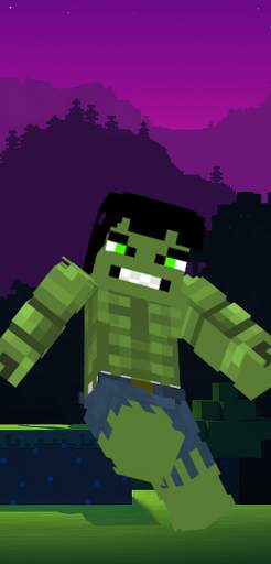 Hulk Skin for Minecraft screenshot 4