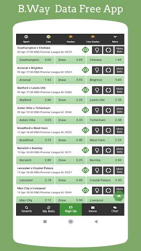 Mobile App for Betway screenshot 3