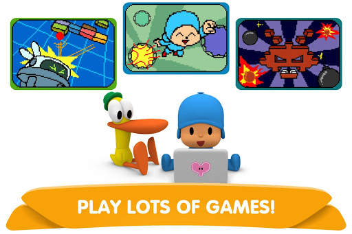 Pocoyo Arcade Mini Games - Casual Game for Kids स्क्रीनशॉट 1
