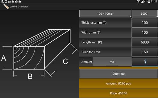 Calculator Lumber & Timber screenshot 15