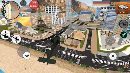 Vegas Crime Rope Hero Simulato screenshot 4