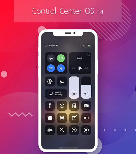 iPhone 12 Launcher, OS 14 Launcher, Control Center screenshot 6