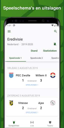 Eredivisie Live screenshot 1