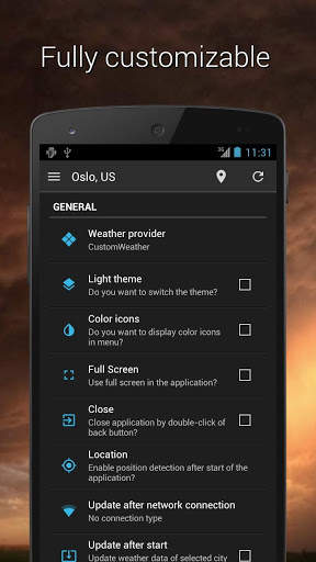 UNIWeather - Weather in pocket 5 تصوير الشاشة