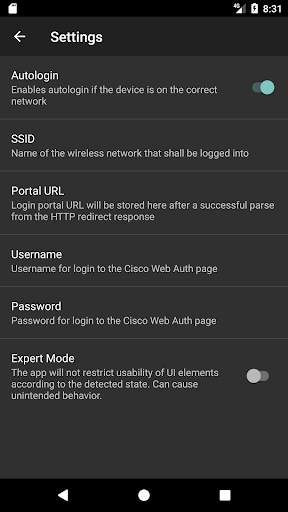 WiFi Auto Authenticator screenshot 3