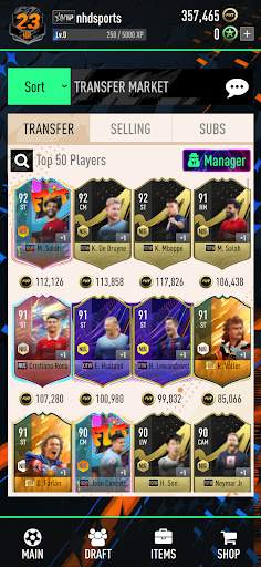 NHDFUT 23 Draft & Packs screenshot 5