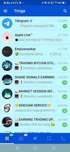 Tirnga Telegram messenger World screenshot 1