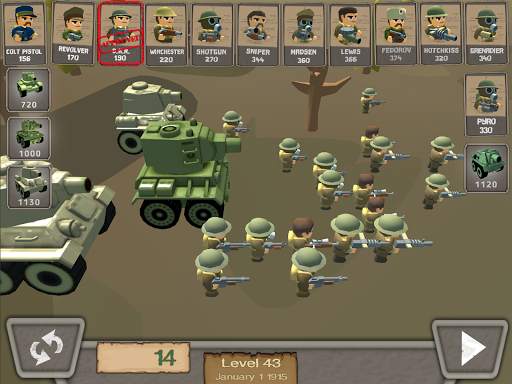 バトルシミュレーター：第一次世界大戦 screenshot 16
