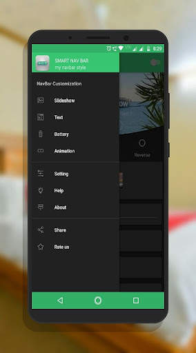 Smart navigation bar - navbar slideshow screenshot 6