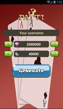 Hack Teen Patti prank screenshot 1