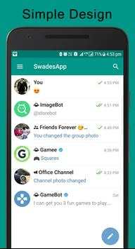 SwadesApp Chat for Jio Chat screenshot 1