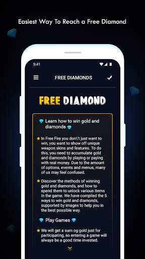 Guide for Free Diamonds screenshot 1