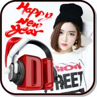 New Year 2020 DJ remix logo
