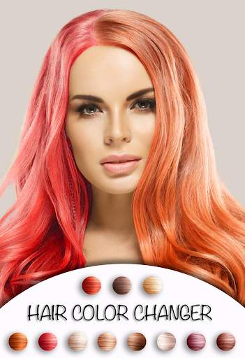 Hair Color Changer Photo Editor - Hair Salon screenshot 3