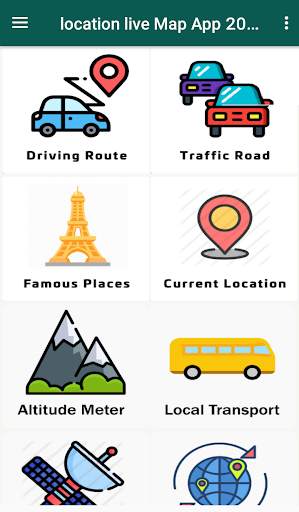 Live Satellite Map, GPS Navigation, Traffic Road screenshot 1