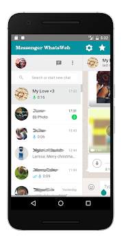 Messenger for WhatsWeb screenshot 1