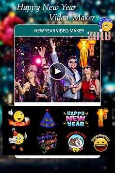 Happy New Year Video Maker 2018 - Slideshow Maker screenshot 3