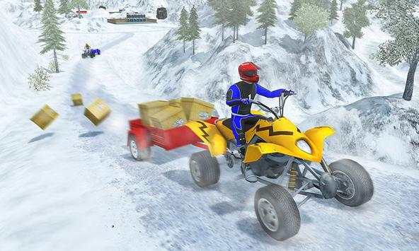 Consegna in quadriciclo fuoristrada: ATV Rider Sim screenshot 4