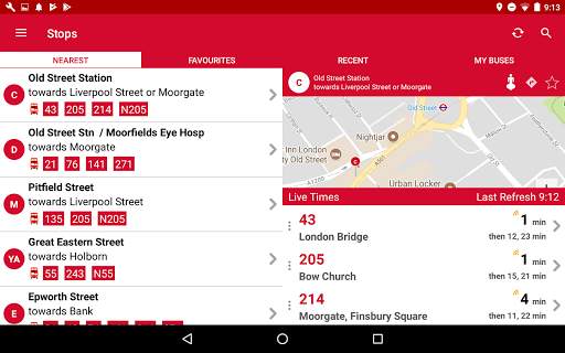 London Live Bus Countdown screenshot 7