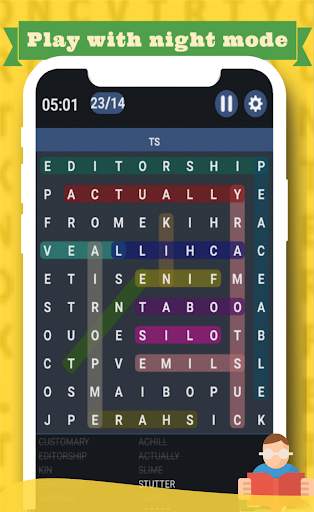 Word Search game 2021 ✏️📚 - Free word puzzle game screenshot 3