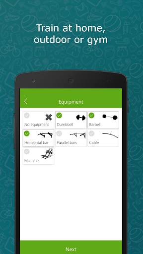 My Fitness - app for strength training screenshot 3