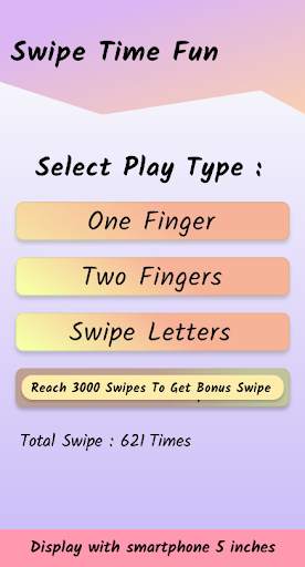 Swipe Time Fun - Permainan Swipe Layar screenshot 2