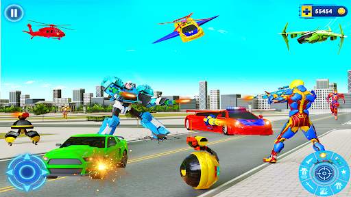 Limo Car Dino Robot Car Game screenshot 7