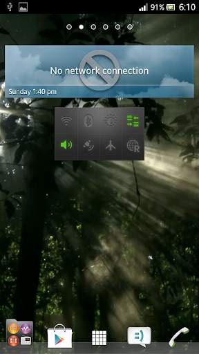 Rain Forest Live Wallpaper screenshot 2