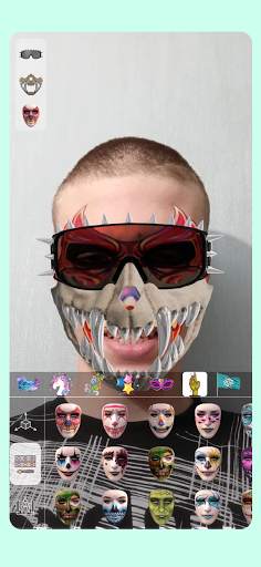 FaceCreator - Selfie-Kamera mit 3D-Gesichtsmasken screenshot 6