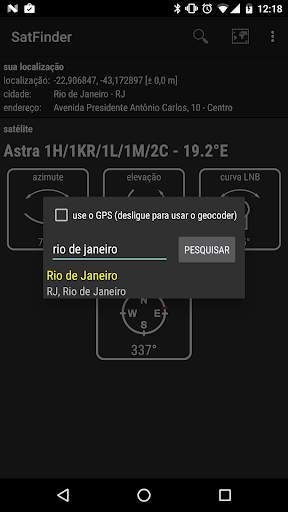 SatFinder screenshot 4