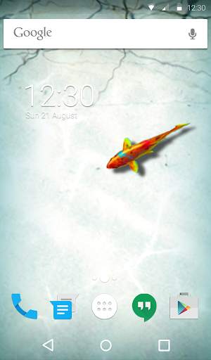 Golden Fish HD Wallpaper Theme screenshot 6