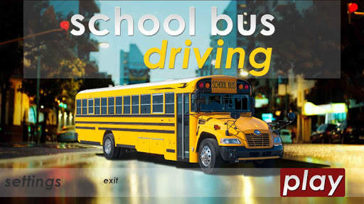 Driving School Bus 3D screenshot 3