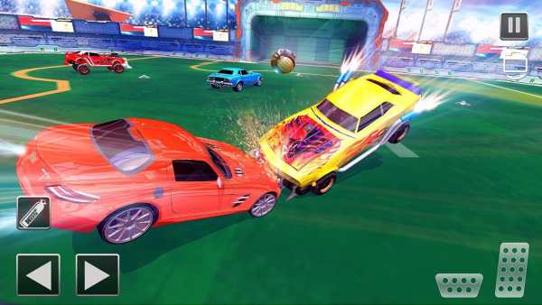 Rocket Car Football Soccer League Champion screenshot 4