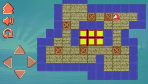 sokoban game screenshot 1