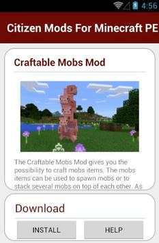 Citizen Mods For Minecraft PE screenshot 6