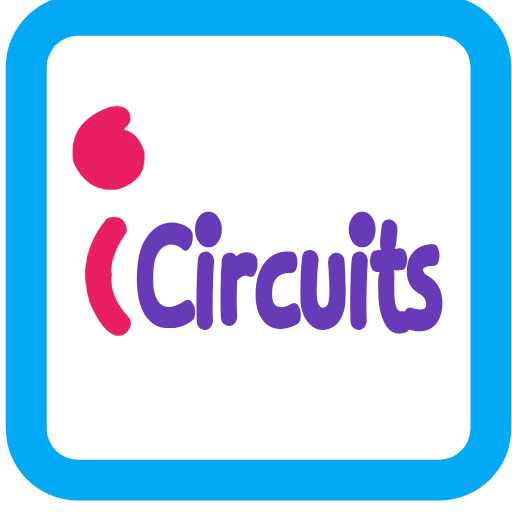 icircuit | learn electronics circuit icon