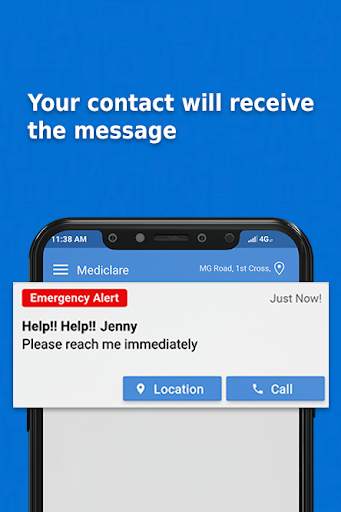 Mediclare Public : SOS app | Emergency service app screenshot 3