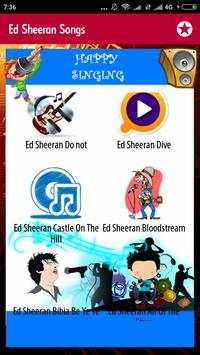 Ed Sheeran Songs screenshot 1