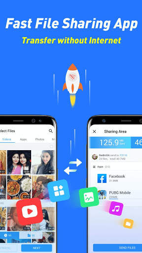 SHARE it File Transfer And Share App Hints скриншот 3