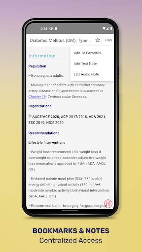 CURRENT Practice Guidelines screenshot 7