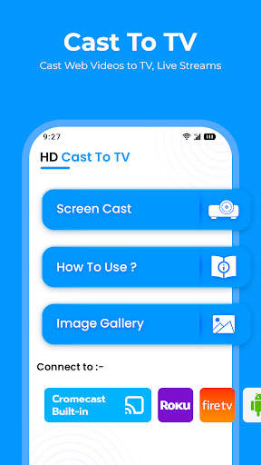 Cast to TV screenshot 1