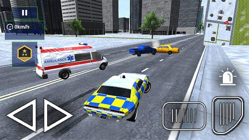 UK Police Car Crime Driving screenshot 2