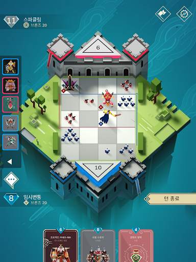 Stormbound: 왕국 전쟁 screenshot 20