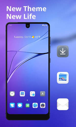 Mate 10 Pro Theme 2019 HD Abstract wallpaper screenshot 1